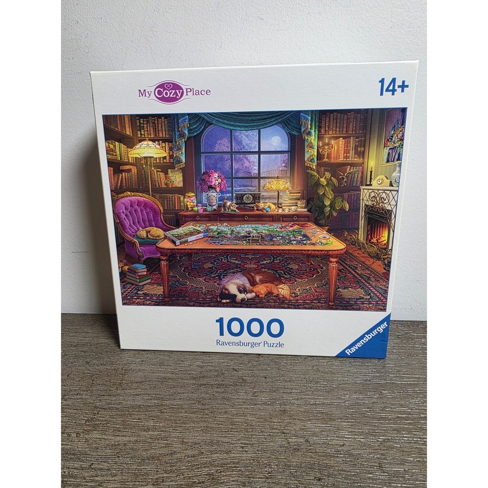 Cozy Puzzler's Place - 1000 Piece Jigsaw Puzzle by Ravensburger 2025